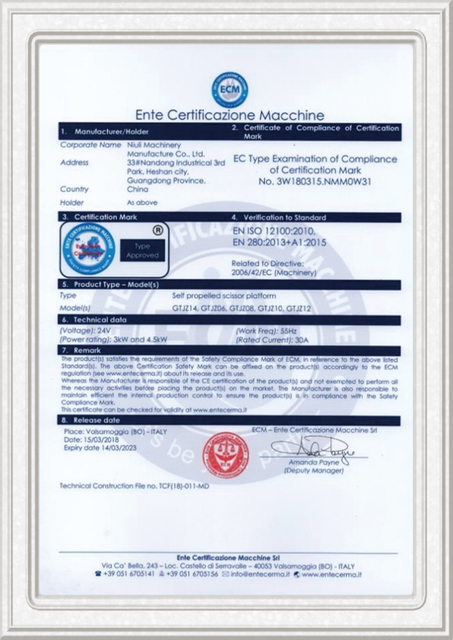 mesa elevadora de tijera